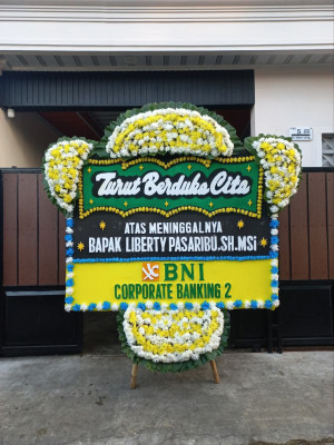 Papan Bunga Duka di Lebaksiuh