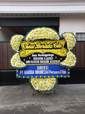 Papan Bunga Duka di Lebaksiuh