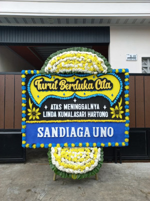 Papan Bunga Duka di Lebaksiuh